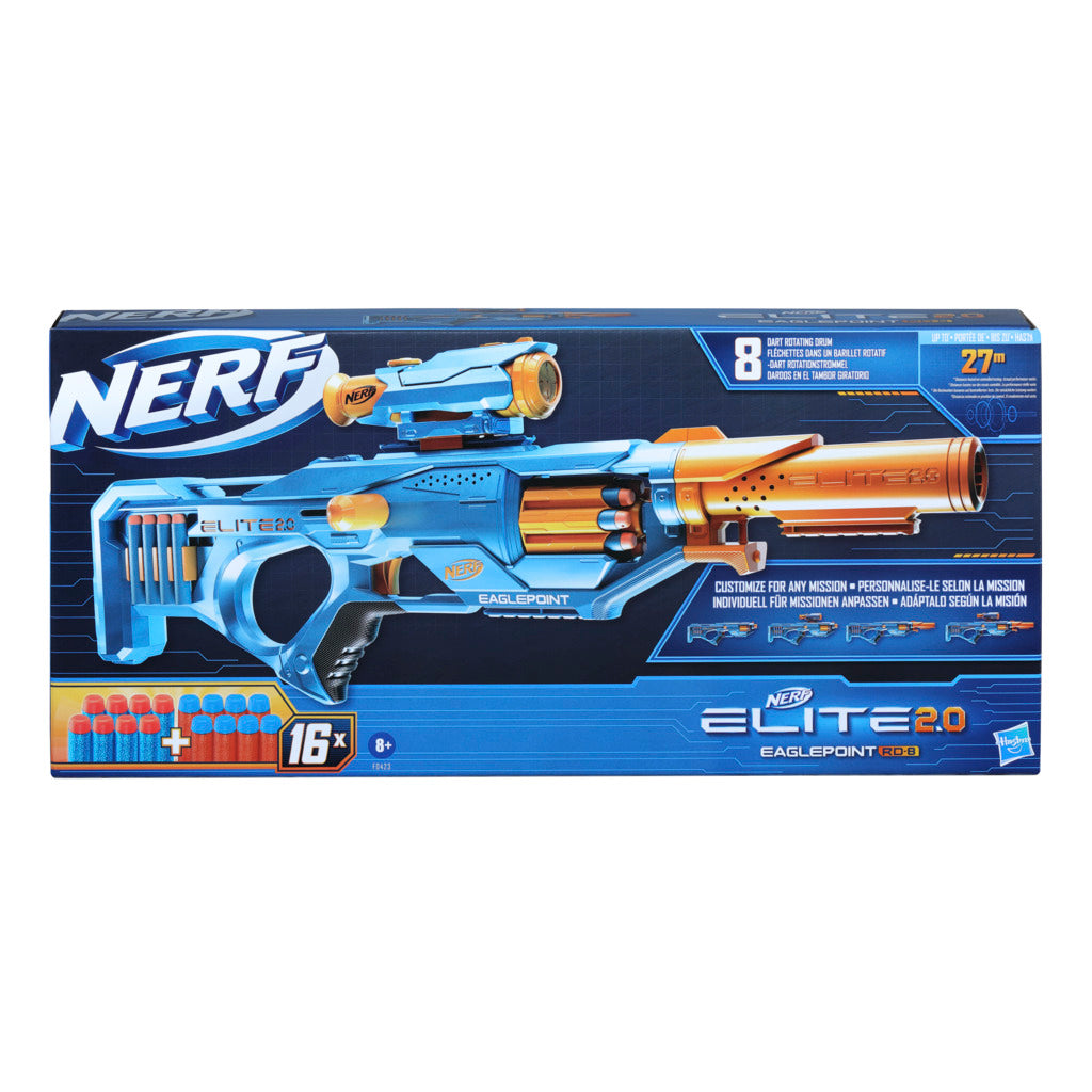 Nerf Elite 2.0 Eaglepoint RD-8 Blaster – Ajeeb Stores