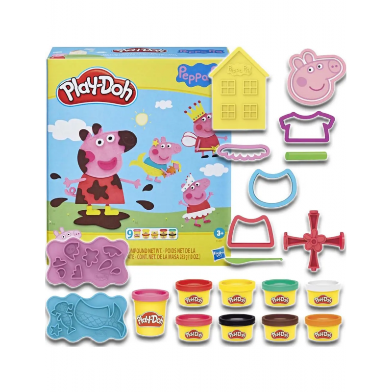 Play-Doh Play Doh Peppa Pig Playset, Ages 3+